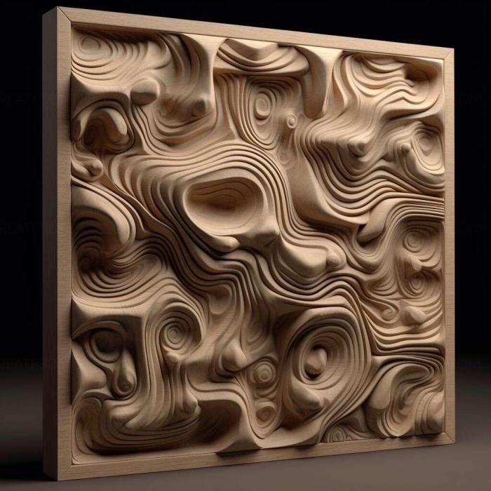 نموذج ثلاثي الأبعاد لآلة CNC 3D Art 